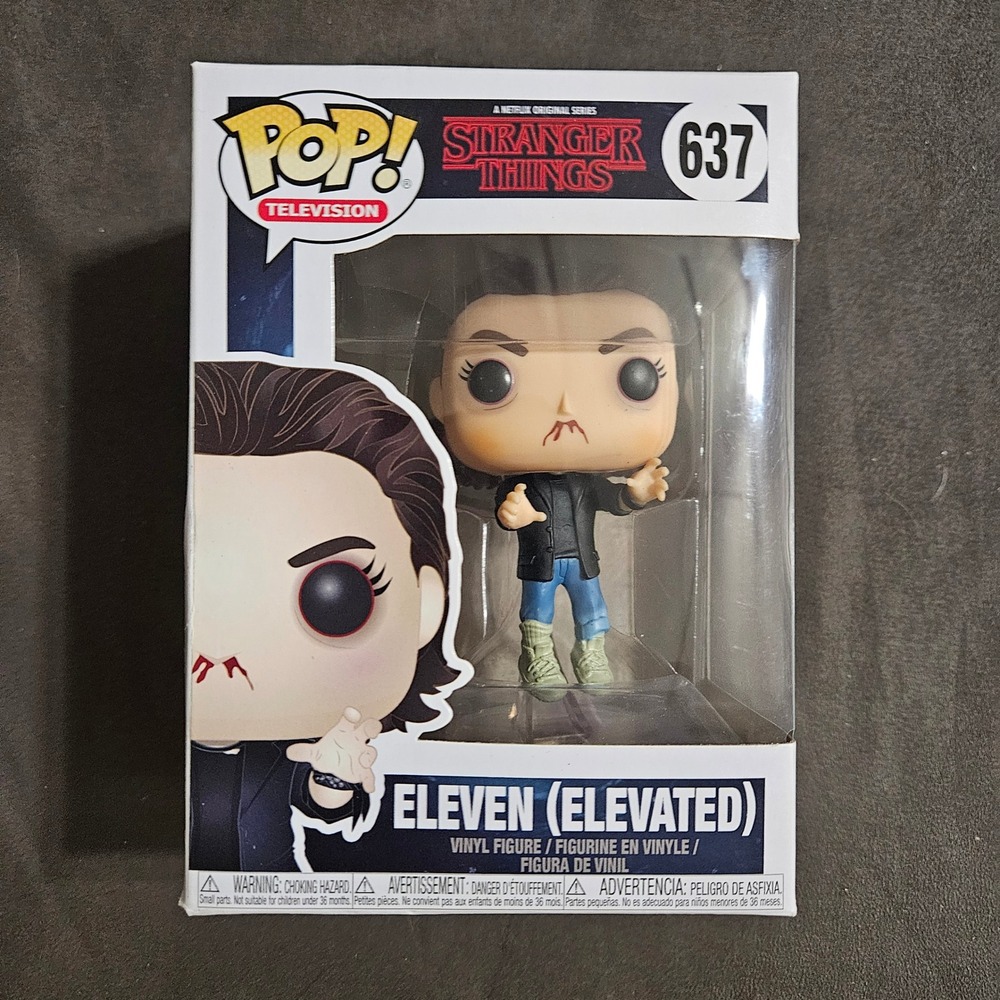 Funko Pop Stranger Things Eleven Elevated 637 Vinyl Figure Netflix Original
